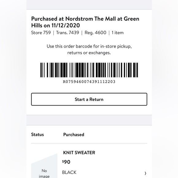 New with tags Essentials Fear of God black knit crewnwck sweater - Picture 5 of 6